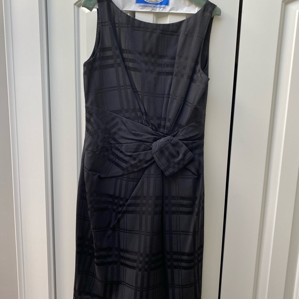 Anne Klein subtle plaid dress